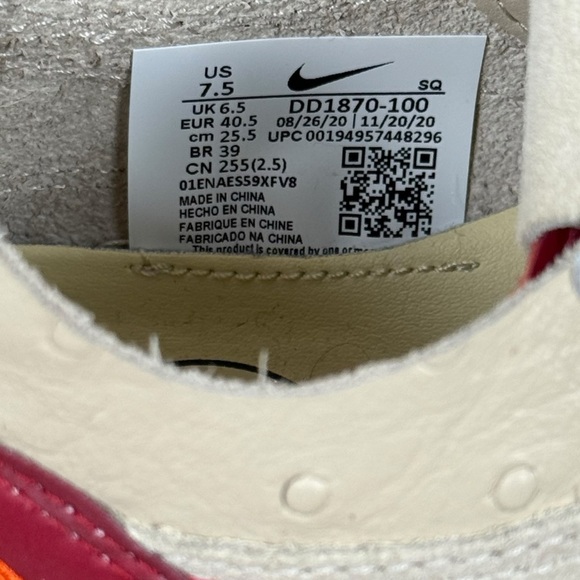 Nike Air Max 1 “Kiss of Death” CLOT x Nike – Men’s Size 7.5 - Picture 12 of 13